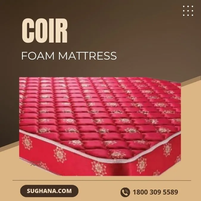  coir foam mattress price list 